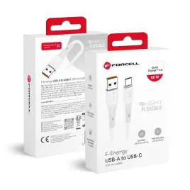 kabel-usb-a-do-usb-c-forcell-f-energy-qc4-0-3a-66w-silicone-1-m-c342-bialy