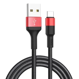 kabel-usb-a-do-usb-c-hoco-2a-1-m-x26-czarno-czerwony-super-jakosc