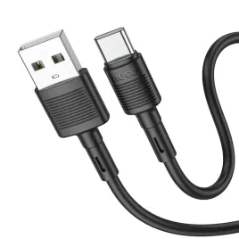 kabel-usb-a-do-usb-c-hoco-3a-1-m-x83-czarny-super-jakosc