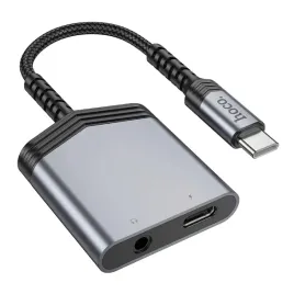adapter-aux-2w1-usb-c-do-usb-c-jack-35-mm-hoco-27w-ls39-super-jakosc