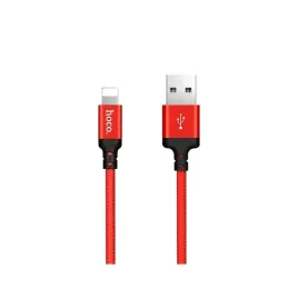 kabel-usb-a-do-lightning-hoco-1-m-x14-czerwono-czarny-jakosc
