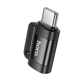 adapter-otg-usb-c-do-lightning-hoco-3a-ua31e-czarny-super-jakosc