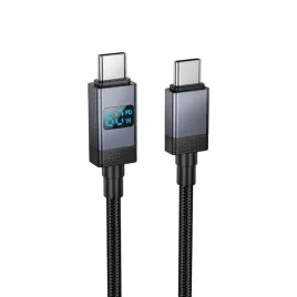 kabel-usb-c-do-usb-c-hoco-3a-60w-z-wyswietlaczem-1-m-x118-czarny-jakosc