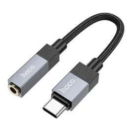 adapter-aux-usb-c-meski-do-jack-35-mm-zenski-hoco-upa32c-czarny-jakosc