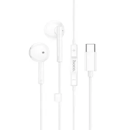 sluchawki-przewodowe-douszne-usb-c-hoco-m95-biale-jakosc