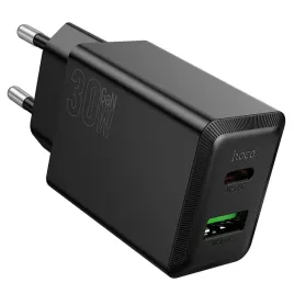 ladowarka-sieciowa-do-telefonu-hoco-usb-a-usb-c-qc3-0-pd-afc-3a-30w-n71