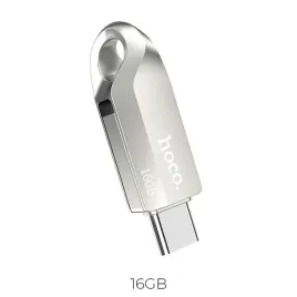 pendrive-16gb-usb-3-0-usb-a-usb-c-hoco-ud8-nikiel-jakosc