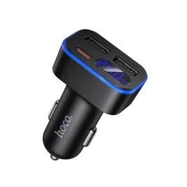 ladowarka-samochodowa-hoco-z-lcd-2x-usb-a-1x-usb-c-qc3-0-pd-42w-z63a