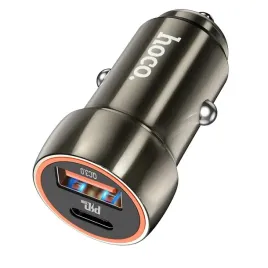 ladowarka-samochodowa-hoco-usb-a-usb-c-qc3-0-pd-20w-z46a-szary-jakosc