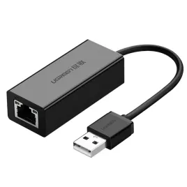 ugreen-zewnetrzna-karta-sieciowa-rj45-usb-2-0-100-mbps-ethernet-czarny