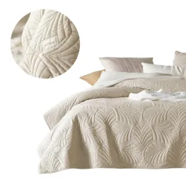 narzuta-room99-feel-kremowa-200x220cm-elegancka-pikowana-aksamitna