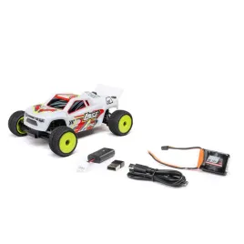 ferngesteuerter-truck-losi-micro-t-1-28-weiss-2wd-rtr-mit-akku-und-ladegerat