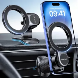 uchwyt-samochodowy-miracase-magsafe-czarny-magnetyczny-do-telefonu