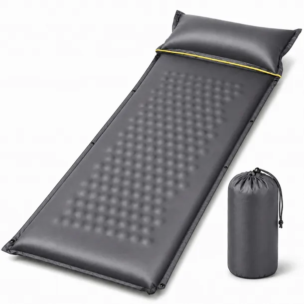 MATA KARIMATA TURYSTYCZNA SAMOPOMPUJĄCA 5cm Z PODUSZKĄ 190x60cm Comfort XL