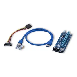 qoltec-riser-pci-e-1x-16x-or-usb-3-0-or-ver-006c-or-sata-ide-molex-4pin