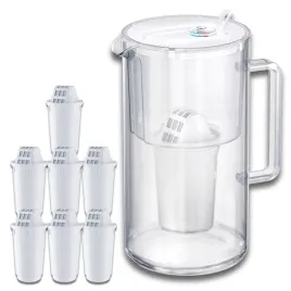 dzbanek-filtrujacy-szklany-aquaphor-nord-25l-7-wklady-a5-350l-bialy