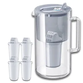dzbanek-filtrujacy-szklany-aquaphor-nord-25l-4-wklady-a5-350l-szary