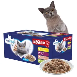 prevital-mega-box-karma-mokra-dla-kota-saszetki-w-sosie-40x100g-mix-smakow