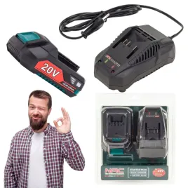 akumulator-20v-2ah-ladowarka-szybka-zestaw-nac-b-20-bc-li-20v-li-ion