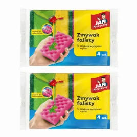 zmywak-falisty-uniwersalny-jan-niezbedny-gabka-do-mycia-naczyn-2x4-sztuki