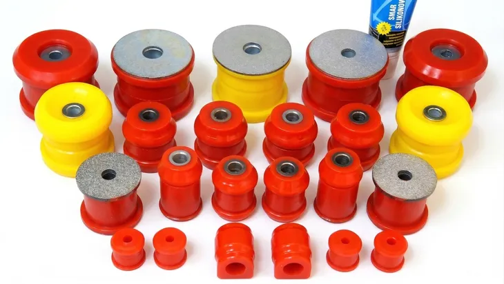 Komplet tulei tylnego zawieszenia BMW 3 E46 Z4 E85 tuleje tył 23 SZT 19mm