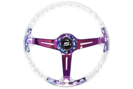 kierownica-slide-350mm-offset-70mm-neochrome-acrylic-clear