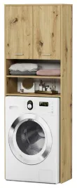 wysoki-regal-lazienkowy-artisan-model-l-64-w-kolorze-bialym-z-polkami-przeznaczony-do-umieszczenia-nad-pralka-o-wymiarach-180x64x35