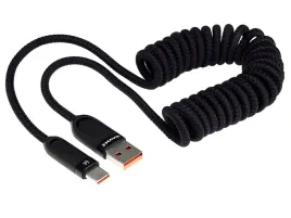 kabel-do-ladowania-w-oplocie-spiralny-50-180cm-usb-c-max-100w-czarny