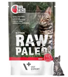 raw-paleo-kitten-beef-wolowina-karma-mokra-dla-kociat-jednobialkowa-100g
