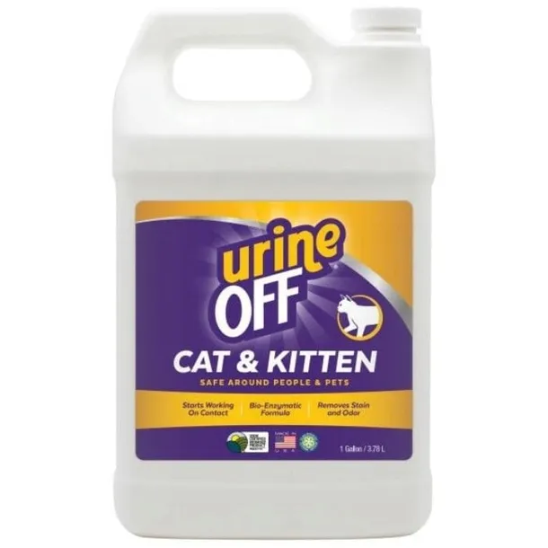 Urine Off Cat & Kitten Preparat do usuwania moczu kotów i kociąt 3,78l
