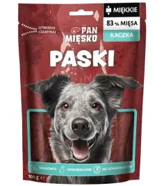 pan-miesko-przysmak-dla-psa-paski-kaczka-100g