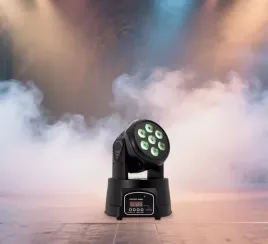 swiatlo-sceniczne-4-w-1-dmx512-wielofunkcyjne-dyskotekowe-imprezowe-dj-7-diod-led-rgb-silnik-krokowy-105w-z-pilotem-i-funkcja-pamieci