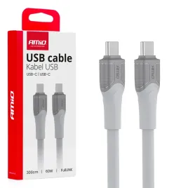 kabel-usb-c-usb-c-60w-300cm-fulllink-model-x111-transmisja-danych