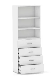 szafa-biurowa-bialy-do-salonu-3-polki-215x50x40-cm-na-ubrania