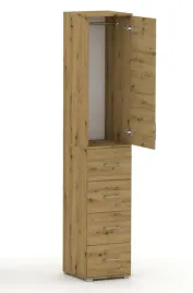 szafa-garderoba-dab-artisan-z-drazkiem-do-sypialni-215x40x53-cm-na-ubrania