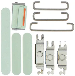 przyciski-power-i-volume-i-switch-guzik-do-iphone-12-zielone