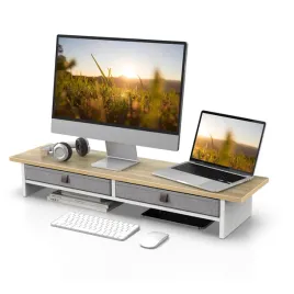 stolik-pod-tv-monitor-laptop-2-poziomowy-z-szufladami-do-25-kg