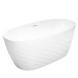 wanna-wolnostojaca-170-cm-akrylowa-rea-gaja-biala-z-ozdobnym-tloczeniem