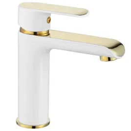 bateria-umywalkowa-bloom-niska-biala-zlota-rea