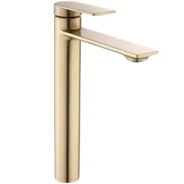 bateria-umywalkowa-storm-wysoka-brush-gold-zlota-szczotkowana-rea