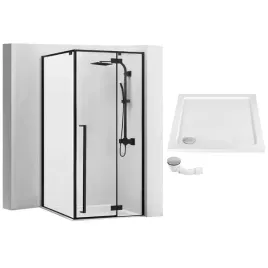 kabina-fargo-black-90x90-u-brodzik-savoy-white