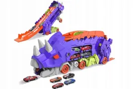 dinozaur-triceratops-transporter-tor-wyscigowy-4-auta-zestaw-3w1-fioletowy