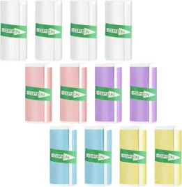 12x-papier-termiczny-samoprzylepny-57x25-mm-mini-drukarka-kolorowy-dla