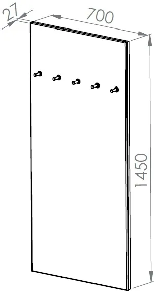 panel-nevio-jasny-dab-kolor-haczykow-czarny