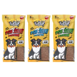 przysmaki-dla-psa-tuftuf-psie-zelki-paski-miesne-mix-smakow-zestaw-3x200g