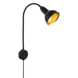 lampka-nocna-scienna-kinkiet-e14-do-sypialni-czarno-zlota-z-przewodem