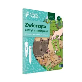 albik-zeszyt-z-naklejkami-zwierzeta
