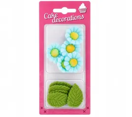 niebieskie-rumianki-cukrowe-z-liscmi-rosedecor