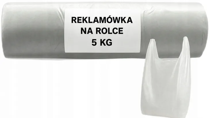 Reklamówki jednorazowe woreczki ZRYWKI HDPE MOCNE siatki Foliowe 120 szt