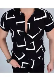 meska-koszula-casual-czarna-w-biale-geometryczne-wzory-krotki-rekaw-s-5ia